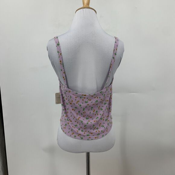 Free People Intimately Tank Top Womens L Large Lilac One of the Girls Camisole - Picture 4 of 16